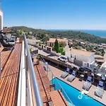 וילה Stylish Havana With Sea Views, Private Pool & A/c סיטגס