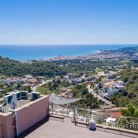 ヴィラ Stylish Havana With Sea Views, Private Pool & A/c