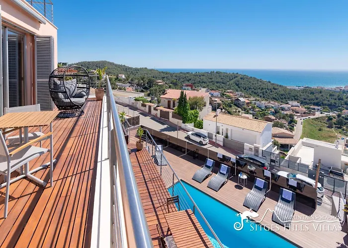 Villa Stylish Havana With Sea Views, Private Pool & A/c Sitges
