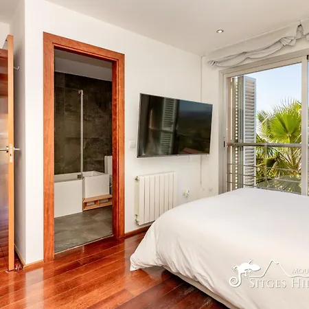 Stylish Havana With Sea Views, Private Pool & A/c * Сиджес