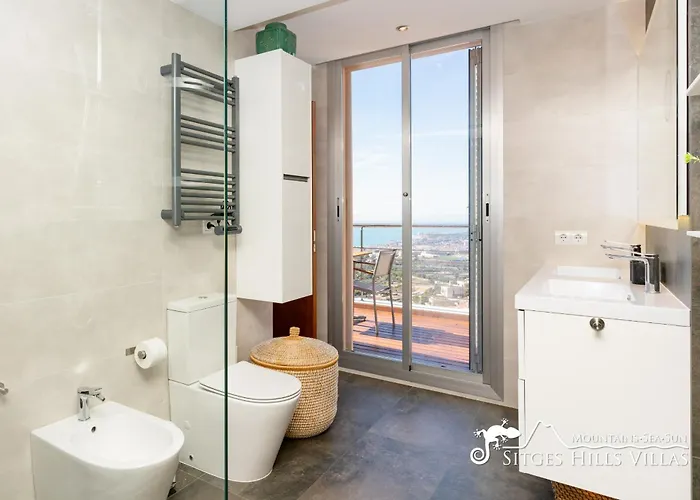 Villa Stylish Havana With Sea Views, Private Pool & A/c Sitges